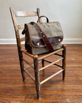 Waxed Messenger Laptop Bag - Made in USA