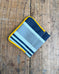 Squeeze Pouch in Up-Cycled Awning - Mercantile Stripe
