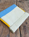 Squeeze Pouch in Up-Cycled Awning - Cape Cod