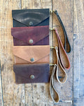 Envelope Snap Wallet w/ Wristlet