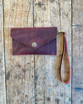 Envelope Snap Wallet w/ Wristlet