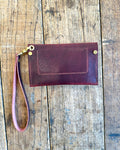 Envelope Snap Wallet w/ Wristlet
