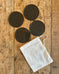 Vintage 13 Star Leather Coaster Set - SALE