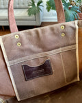 Garden & Tool Tote in Wax Canvas