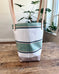 Upcycled Awning Tote -  Pistachio