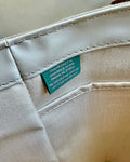 Upcycled Awning Tote -  Sea Foam