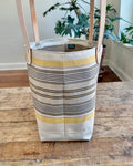 Upcycled Awning Tote -  Goldenrod