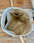 Upcycled Awning Tote -  Goldenrod