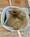 Upcycled Awning Tote -  Goldenrod