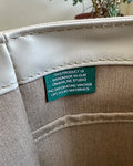 Upcycled Awning Tote -  Goldenrod