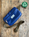 Hip Pack in Upcycled Vintage Rubberized Canvas - Navy