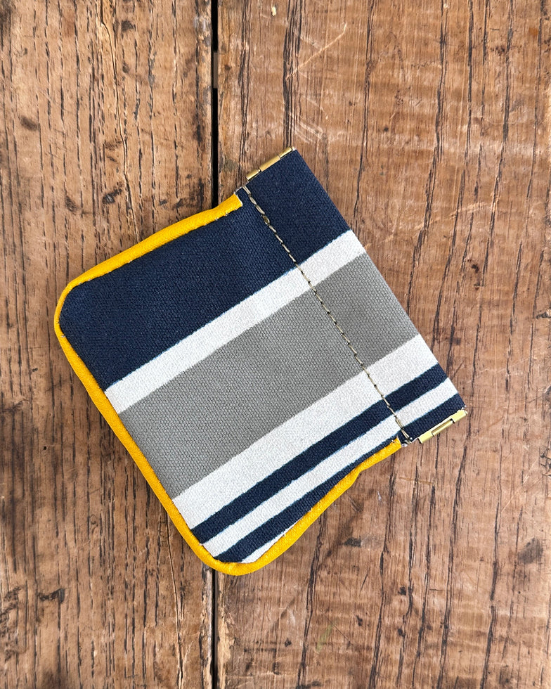 Squeeze Pouch in Up-Cycled Awning