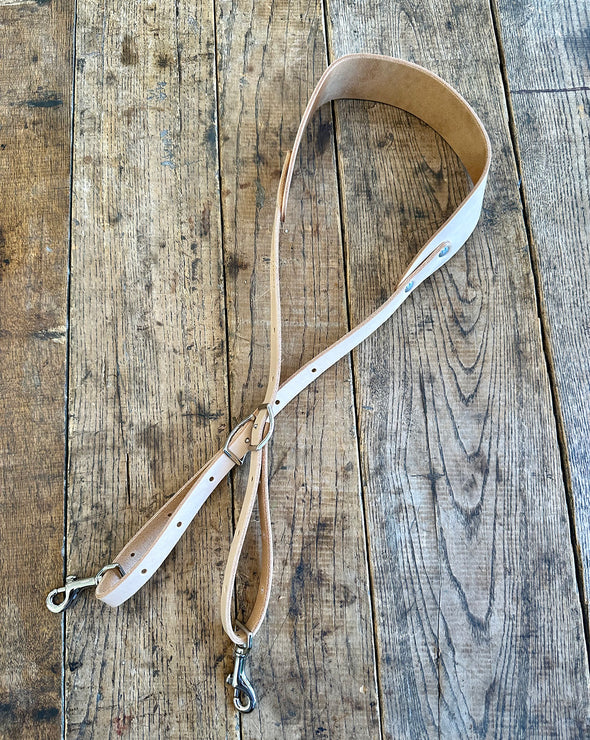 Removable Shoulder Strap in Full Grain Leather | ARTIFACT - Made
