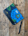 Zippered Pouch & Wristlet in Midnight Bloom