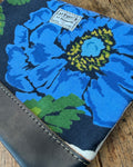 Zippered Pouch & Wristlet in Midnight Bloom