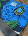 Zippered Pouch & Wristlet in Midnight Bloom
