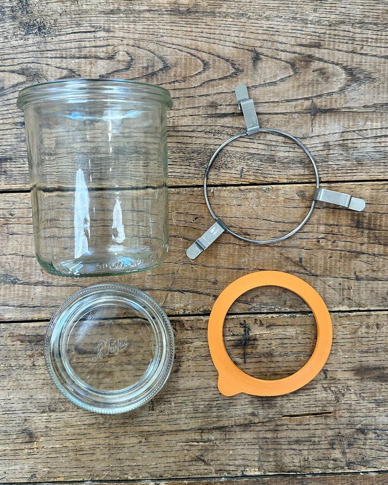 French Canning & Pantry Lidded Jar - 580ml