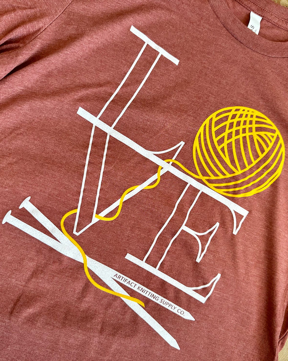 I love discount knitting t shirt