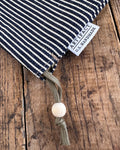 Skein Sack in Cone Hickory Stripe