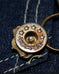 Vintage Laurel Wreath Button 