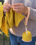 Wristlet Portable Yarn Spinner