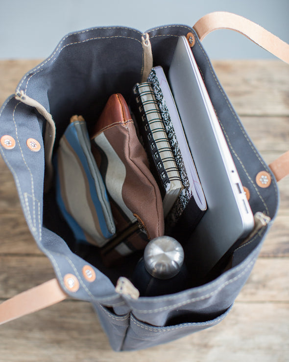 Day Tote in Duck Canvas — ARTIFACT — Made in Nebraska