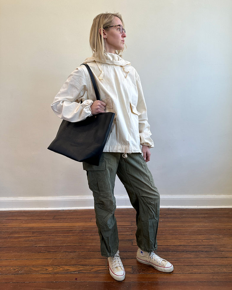 Black Harness Leather