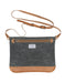 Slate Waxed Canvas & Leather