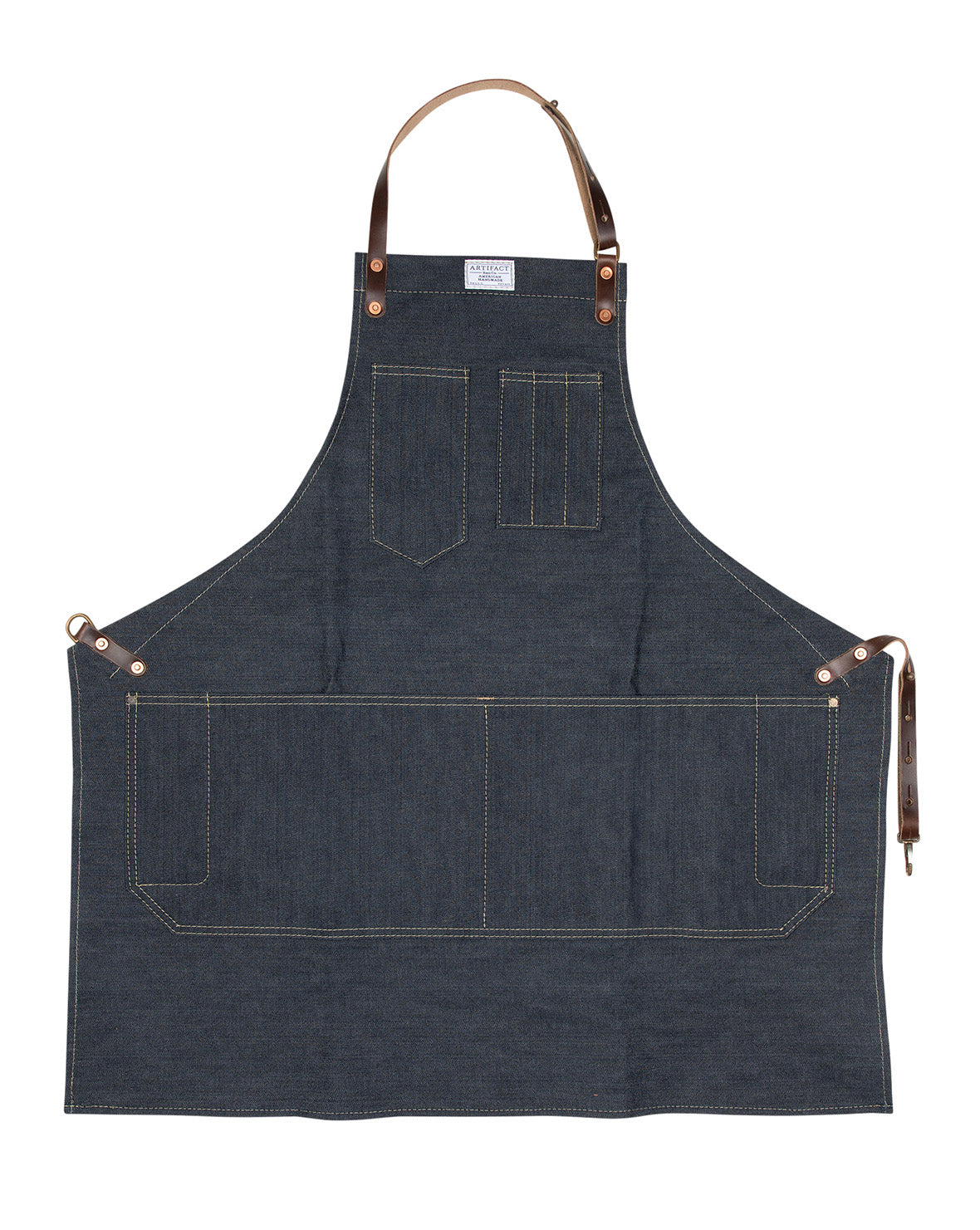 DENIM DUNGAREE PROBAN® CRAFTMAN APRON Denim Worker's Apron - FLORA ANIMALIA