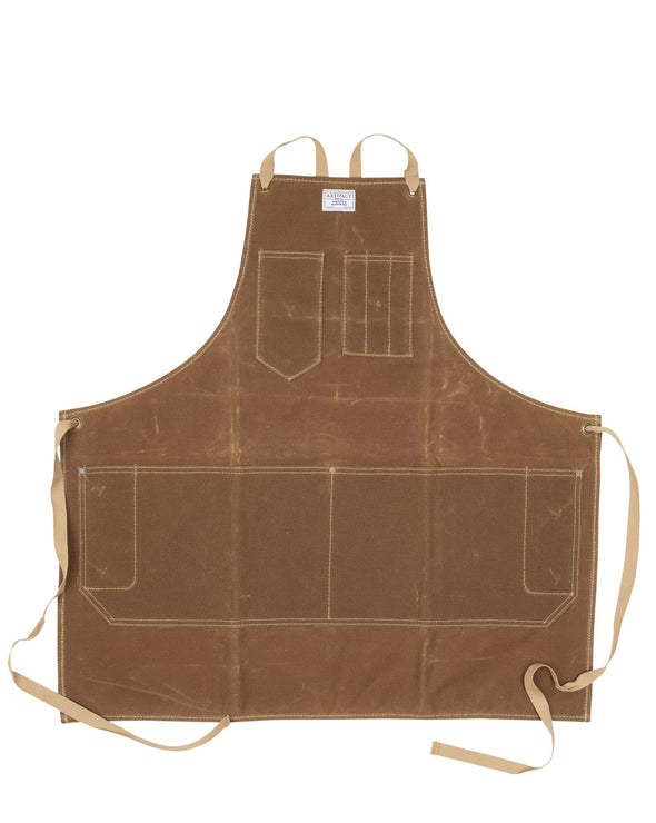 Workshop Apron w/ Cross-Back Cotton Ties | ARTIFACT | Made in USA