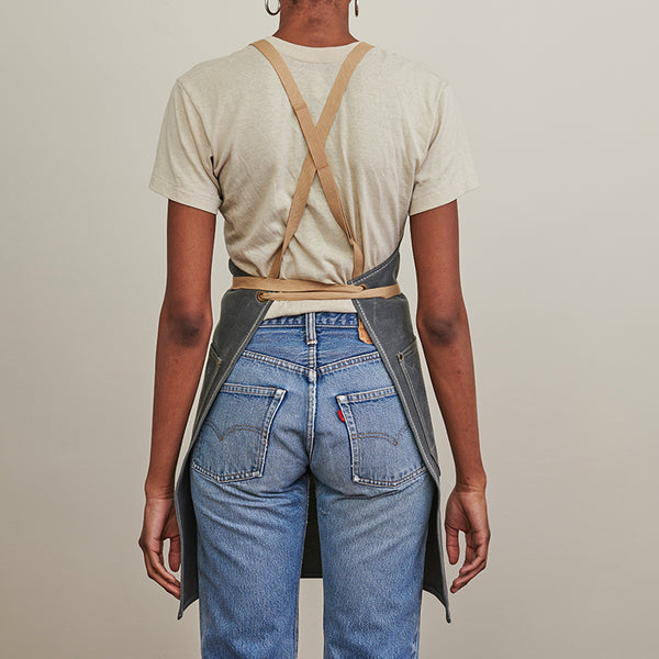 Workshop Apron w/ Cross-Back Cotton Ties | ARTIFACT | Made in USA