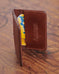 Credit Card Wallet in Harness Leather - SALE