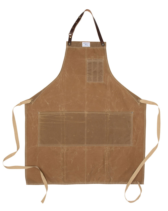 Garden Apron in Wax Canvas | ARTIFACT | Made in USA