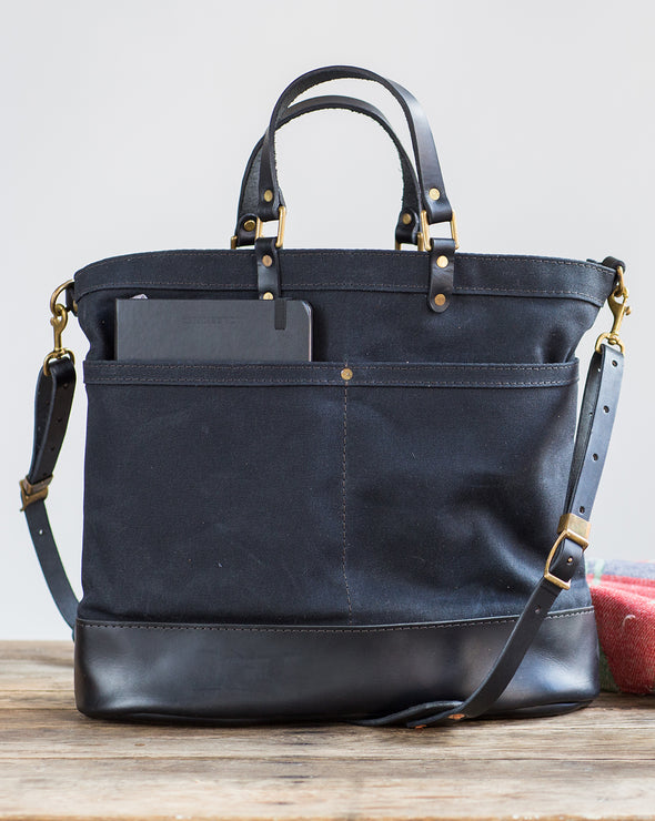 メッセンジャーバッグ Wax canvas leather Shop Men's Waxed Canvas Messenger Shoulder Bag - LeatherNeo
