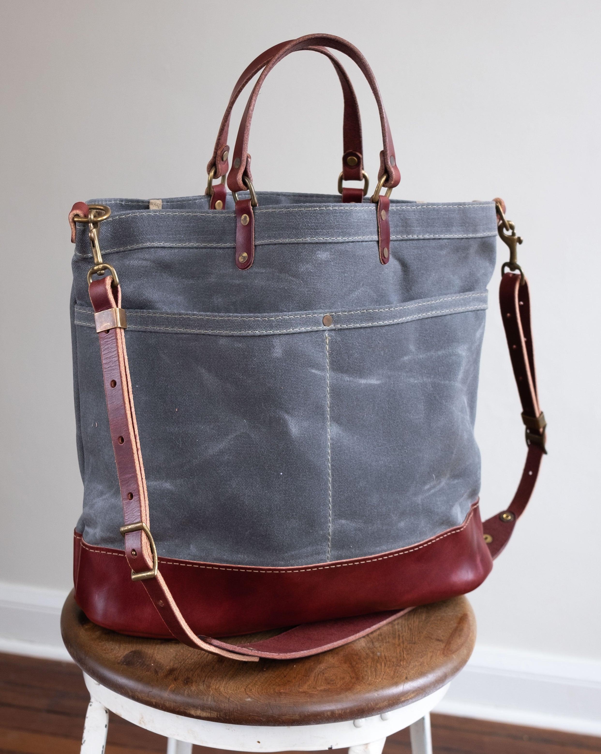 Wax Canvas & Leather Crossbody Shoulder Bag | ARTIFACT Wax Canvas & Leather Crossbody Shoulder Bag | ARTIFACT