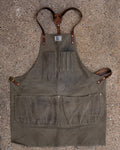 Waxed Canvas Apron w/ Tears (Before Restoration)