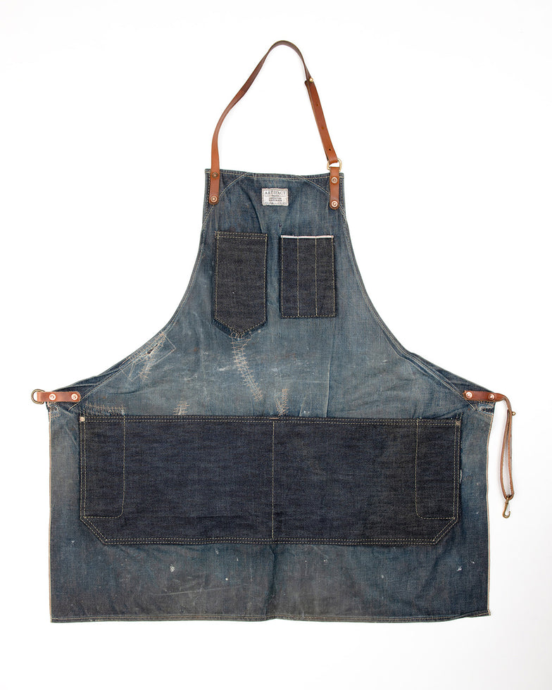 118 Products - Two Pocket Selvage Denim Apron – Hudson's Hill
