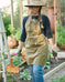 Waxed Canvas Garden Apron