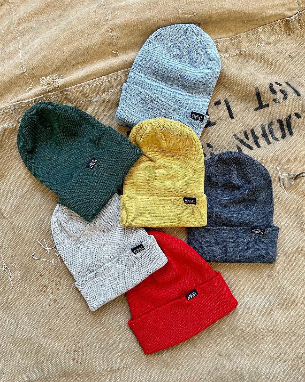 Knit Beanie Cap ARTIFACT 100 Cotton knit-beanie-cap-artifact-100-cotton